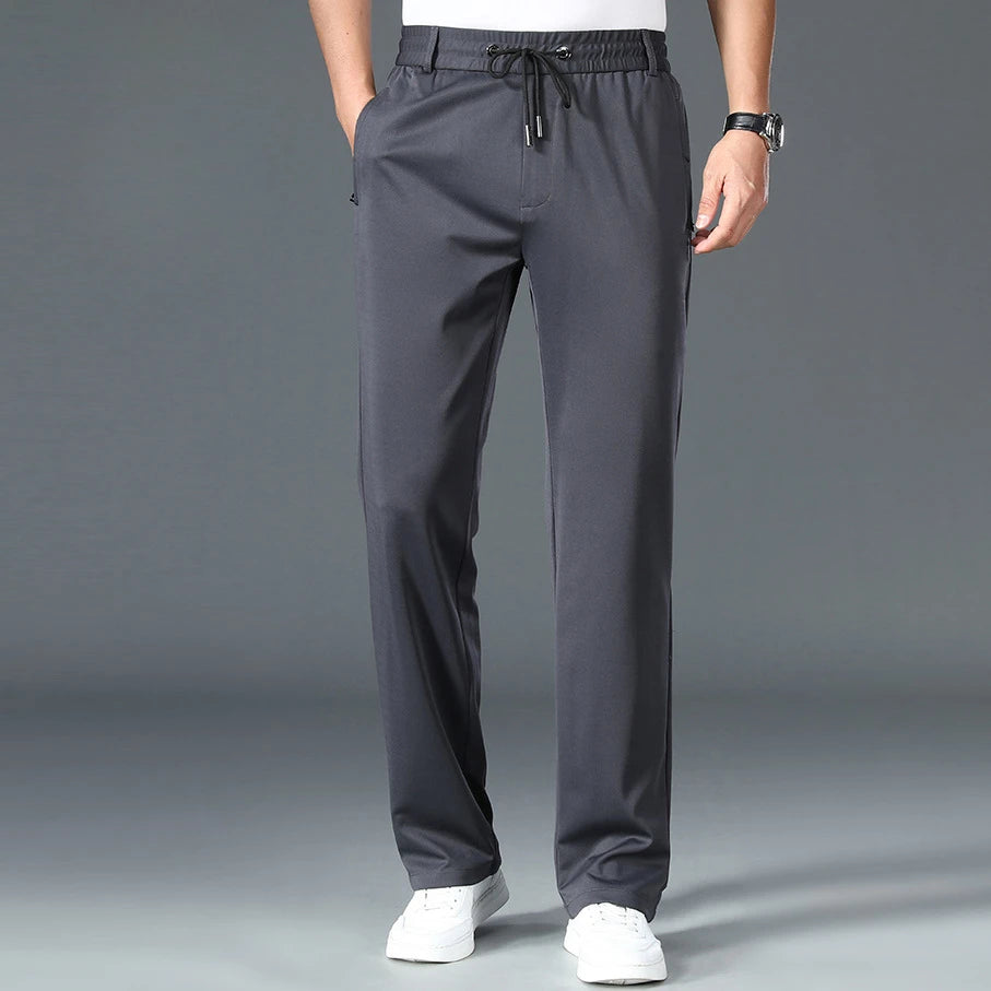 Men's Fleece-Lined Winter Pants – Plus Size to 10XL