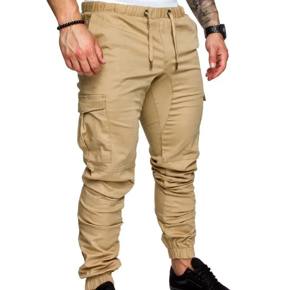 Multi-Pocket Cargo Jogger Pants