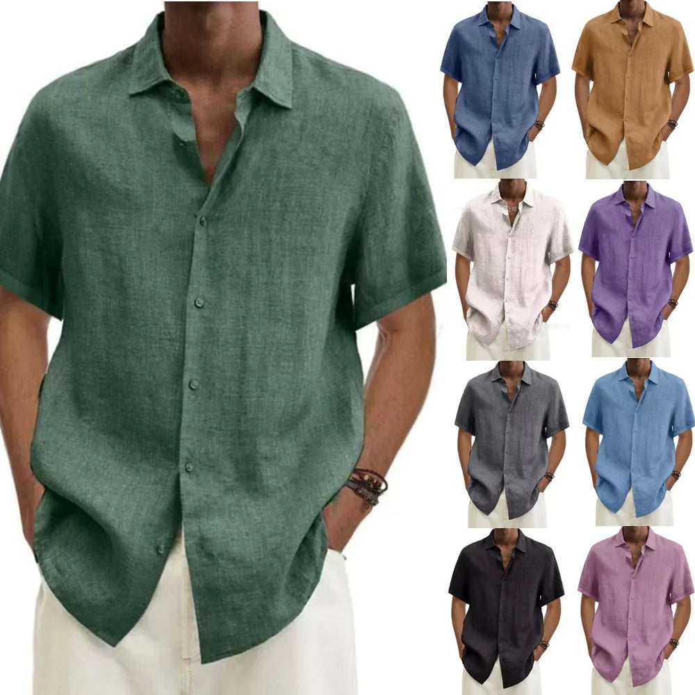 Men's V-Neck T-Shirt – Oversized Casual Tee