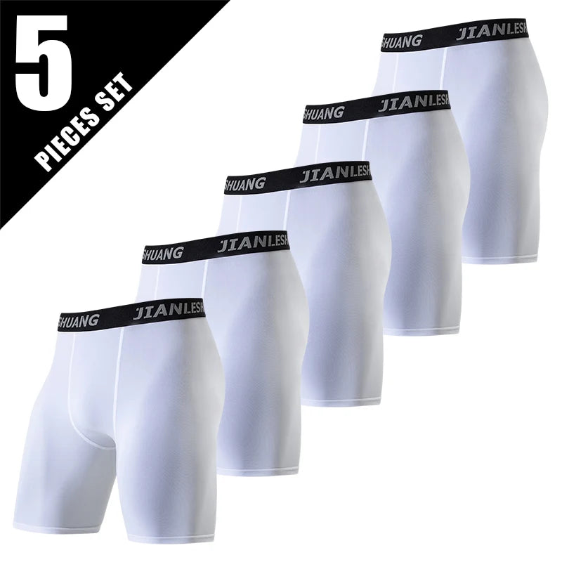 Men's Sports Boxer Briefs – Long-Leg Training Underwear
