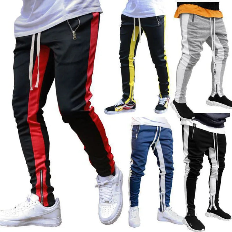Side-Stripe Track Pants