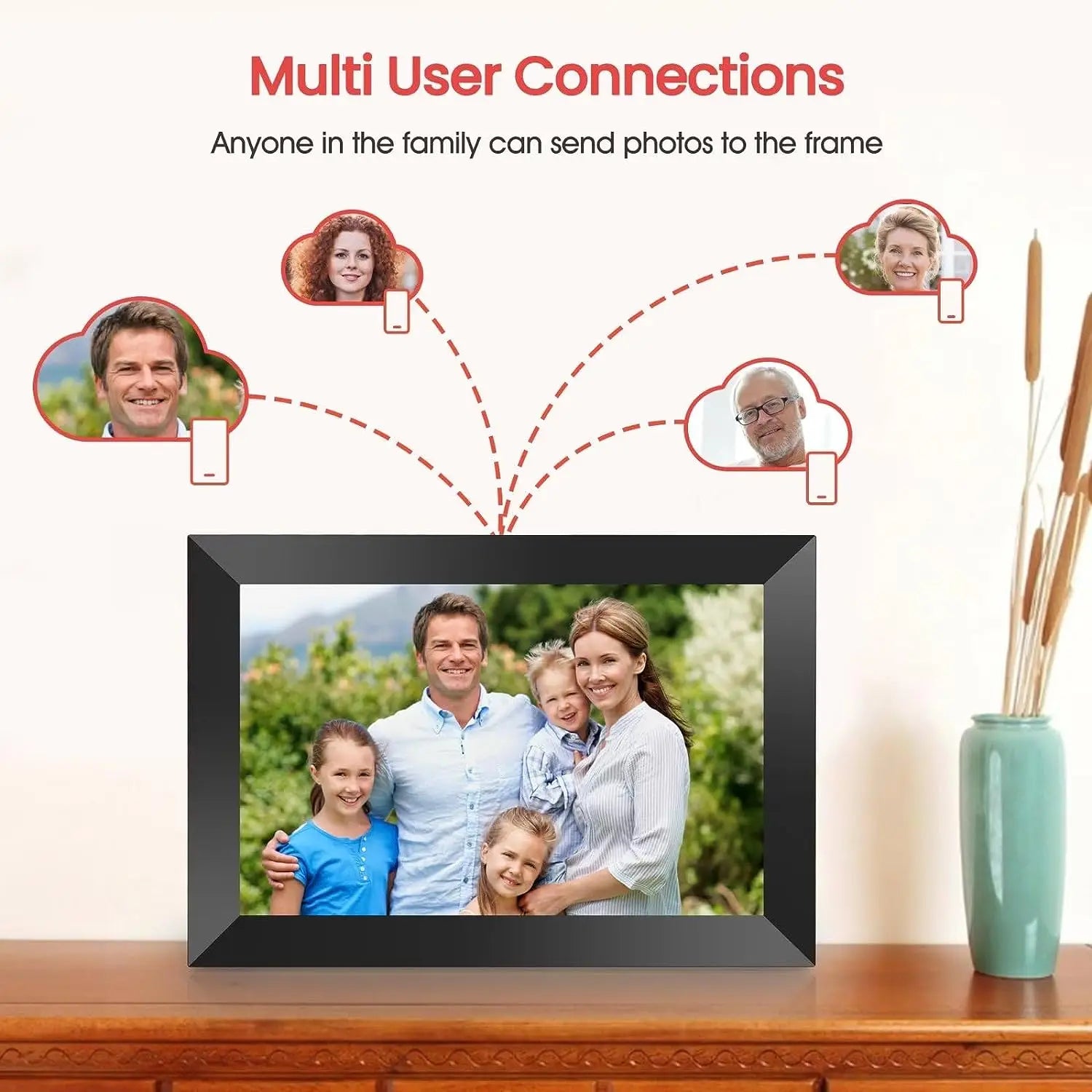 WiFi Digital Cloud Photo Frame