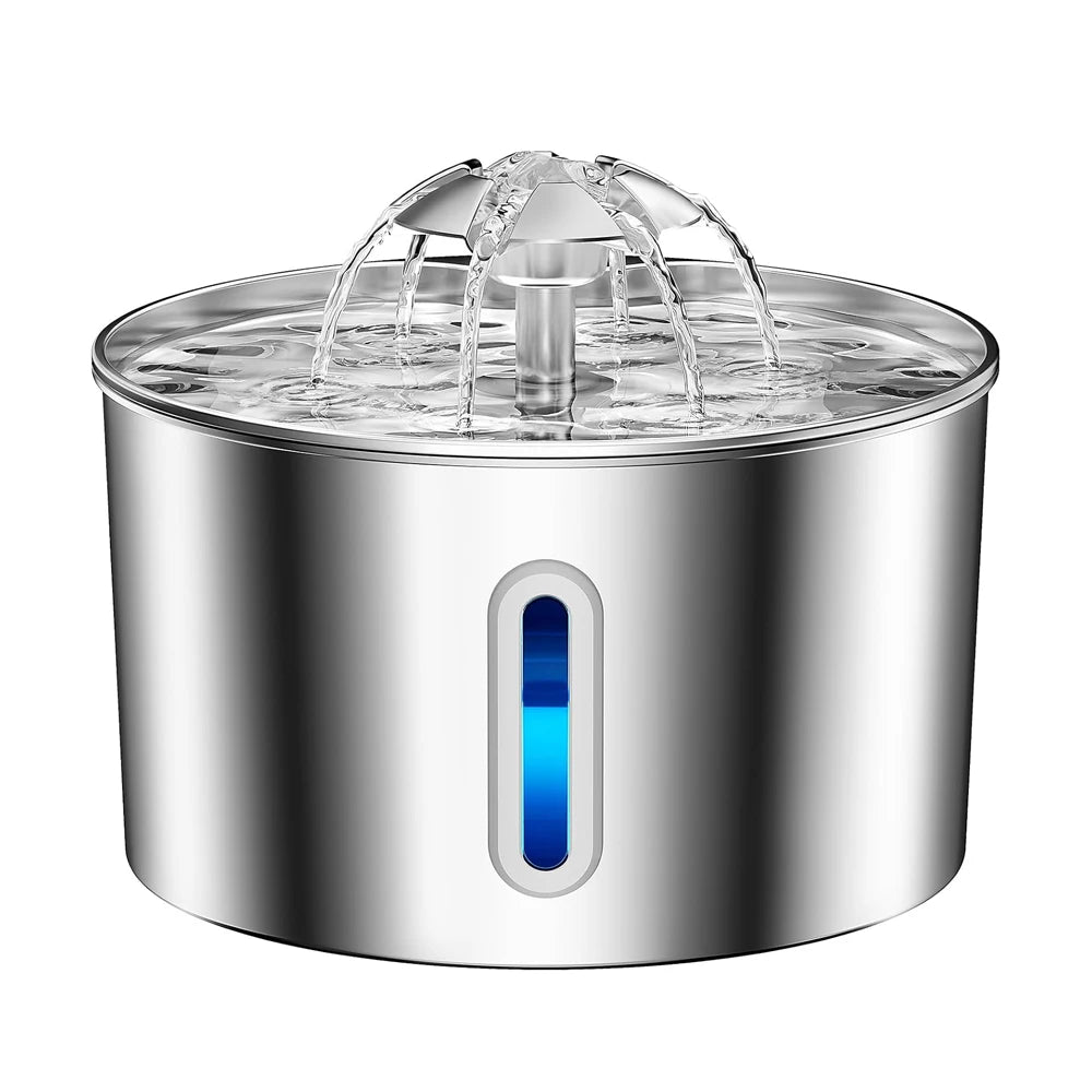 Stainless Steel Pet Water Fountain