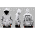 Men's Graphic Zip Hoodie – Large Back Print Streetwear