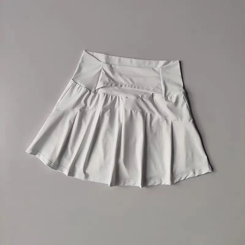 Women's High-Waist Sports Skirt – Quick-Dry Athletic