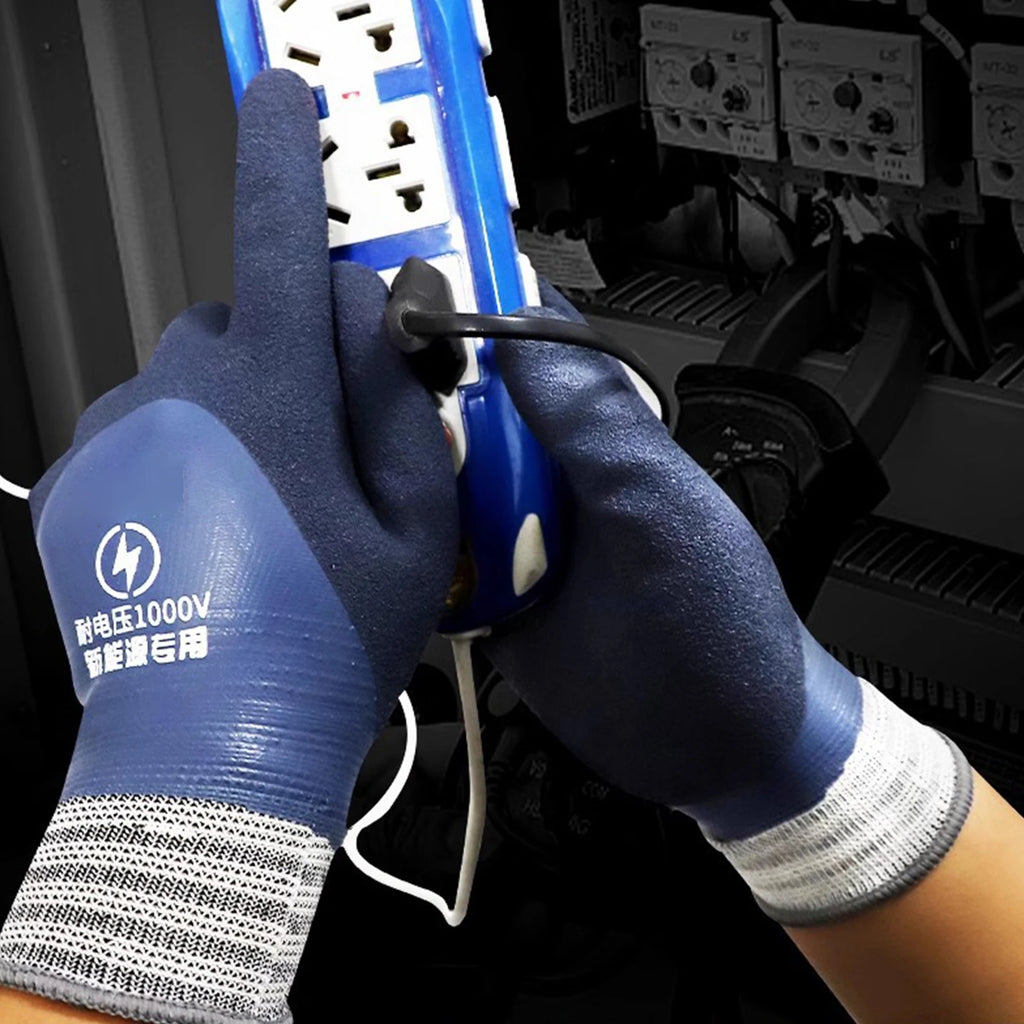 Insulating Rubber Gloves – Electrical Work Safety Pair