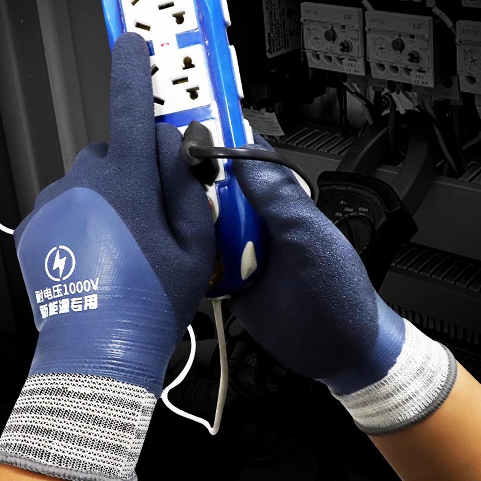 Insulating Rubber Gloves – Electrical Work Safety Pair