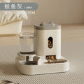 Pet Feeder & Water Fountain – Food Dispenser Bowl Set