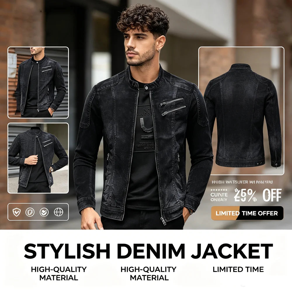 Washed Denim Jacket