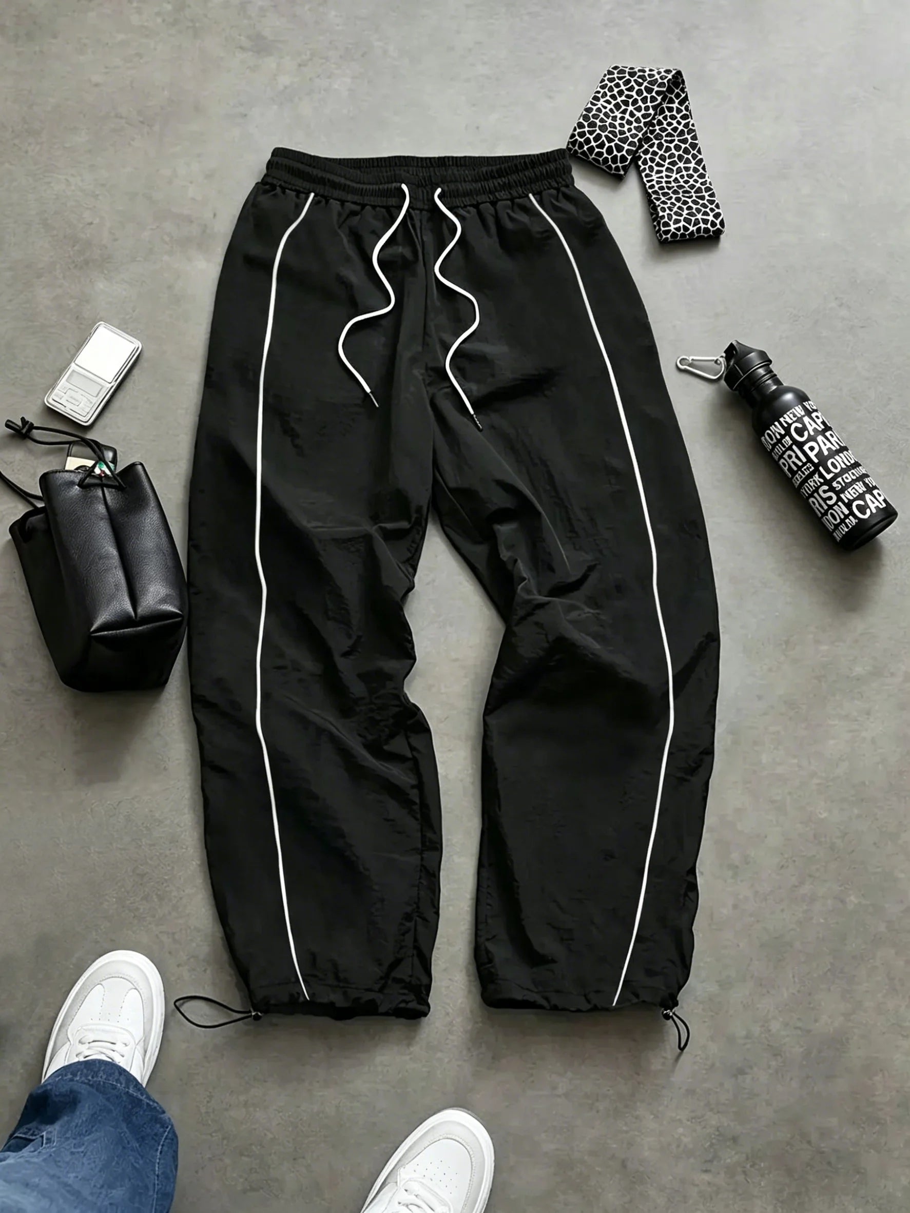 Side-Stripe Track Pants