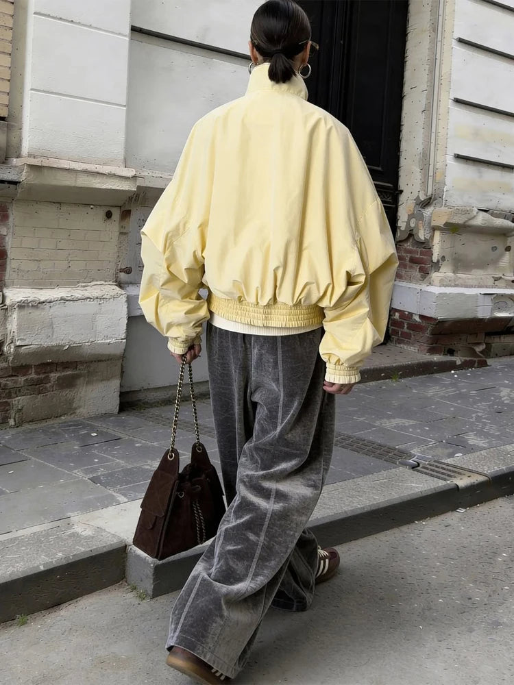 Oversized Bomber Jacket