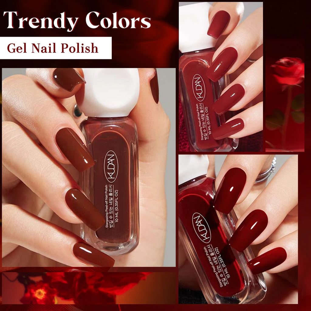 Long-wear peel off manicure kit