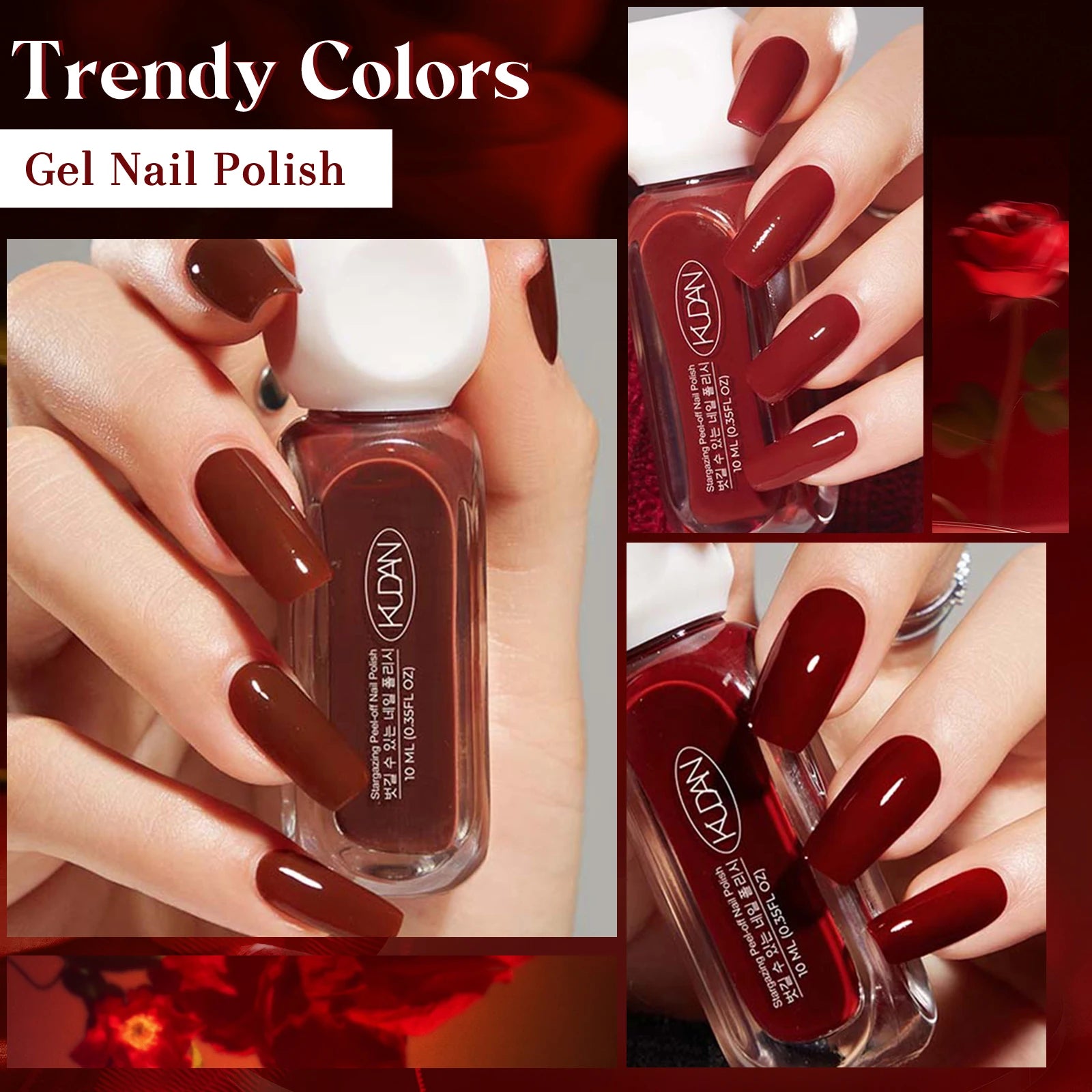 Long-wear peel off manicure kit