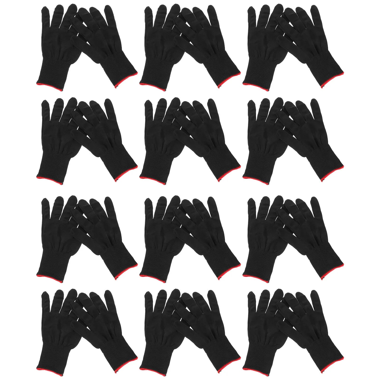 Anti-Static Knit Gloves – PU-Coated Palm (12 Pairs)