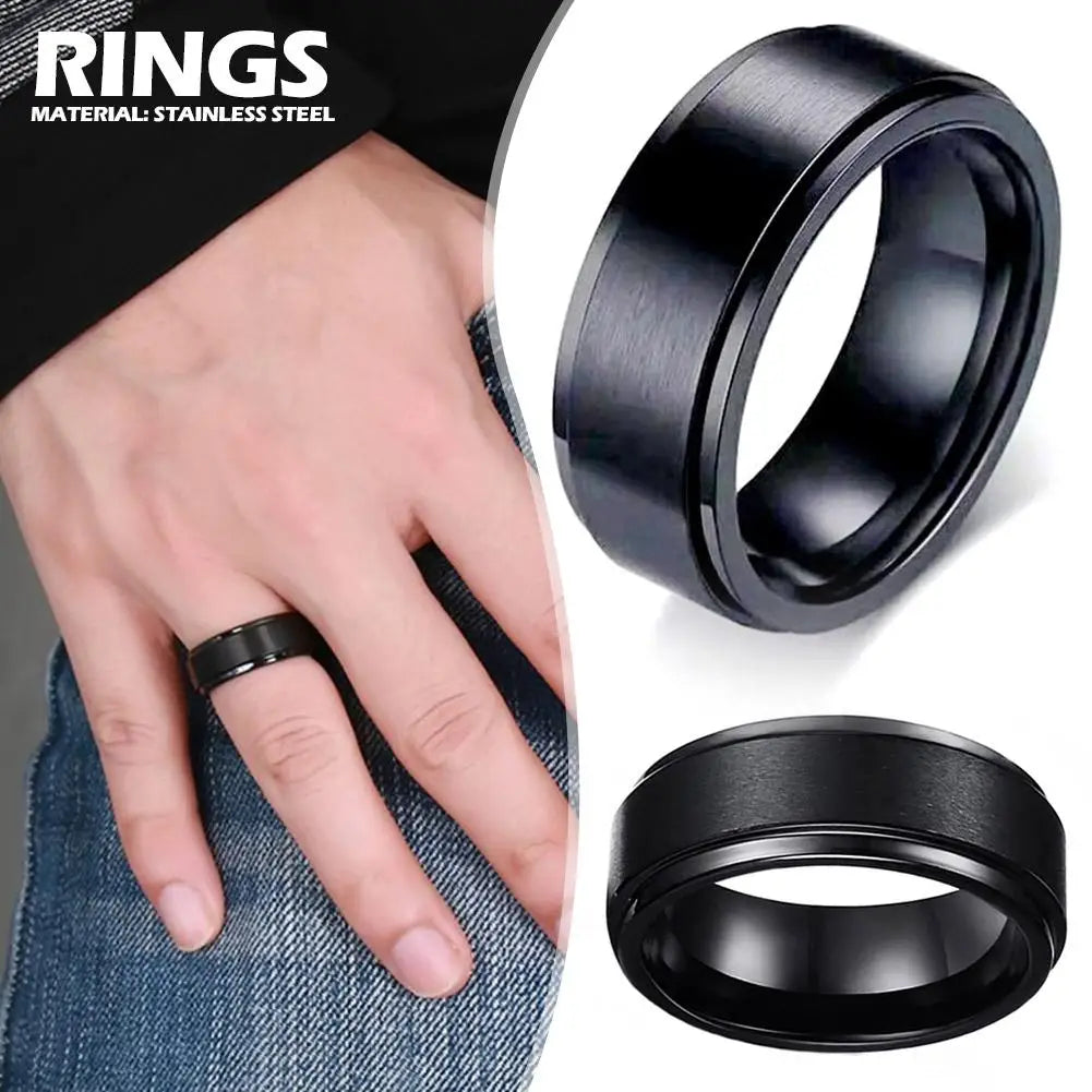 Spinner ring rotating band detail
