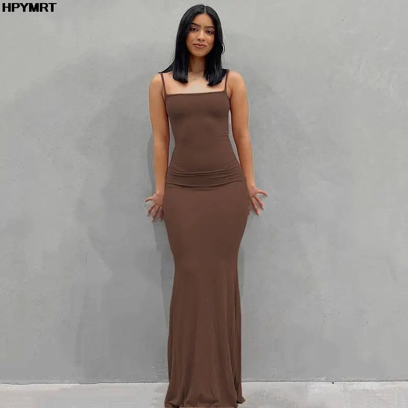 Bodycon Tank Maxi Dress