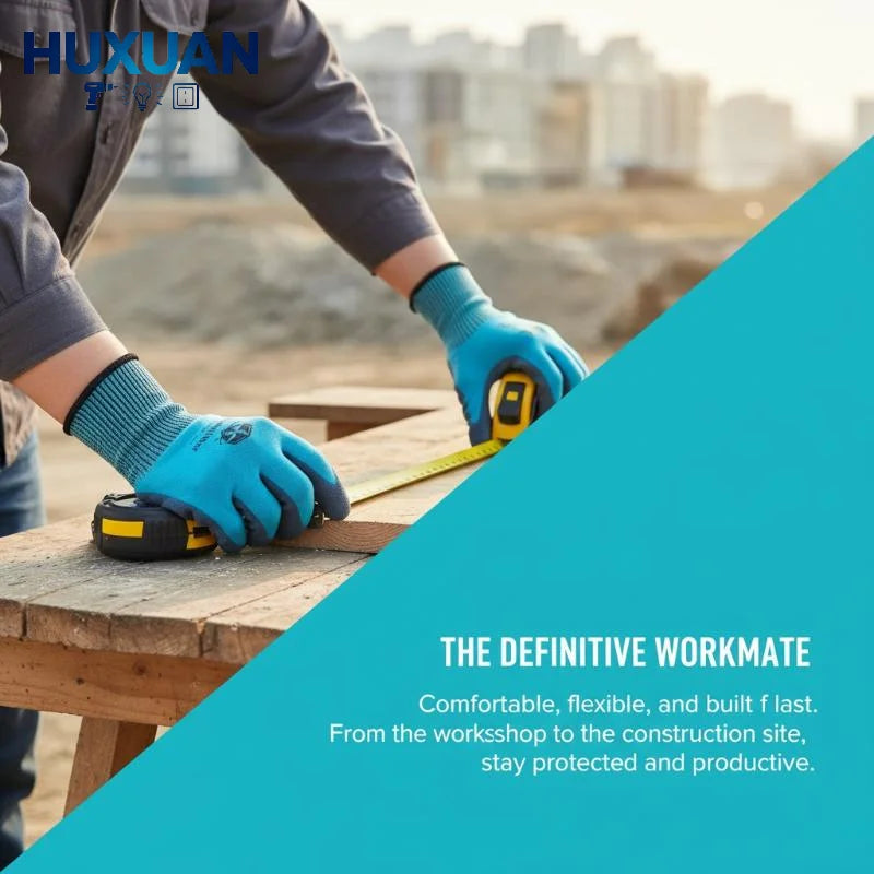 Nitrile-Coated Work Gloves – Garden & Repair Grip