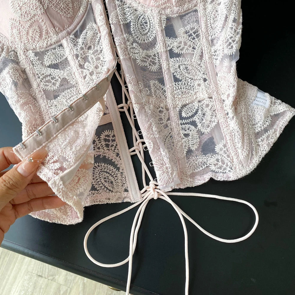 Corset Bustier Crop Top
