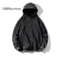 Acid-Wash Vintage Oversized Hoodie