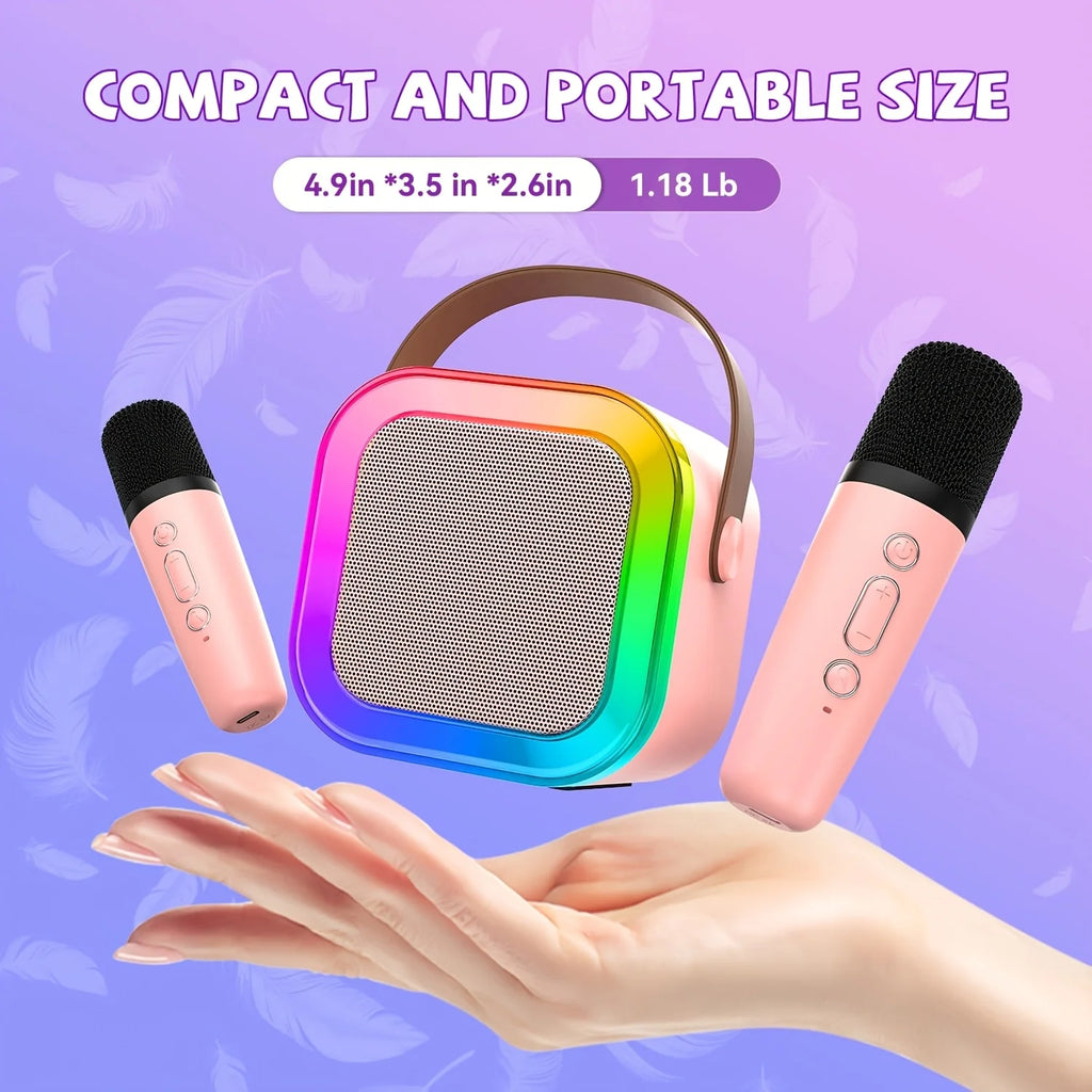 Bluetooth handheld mic and speaker