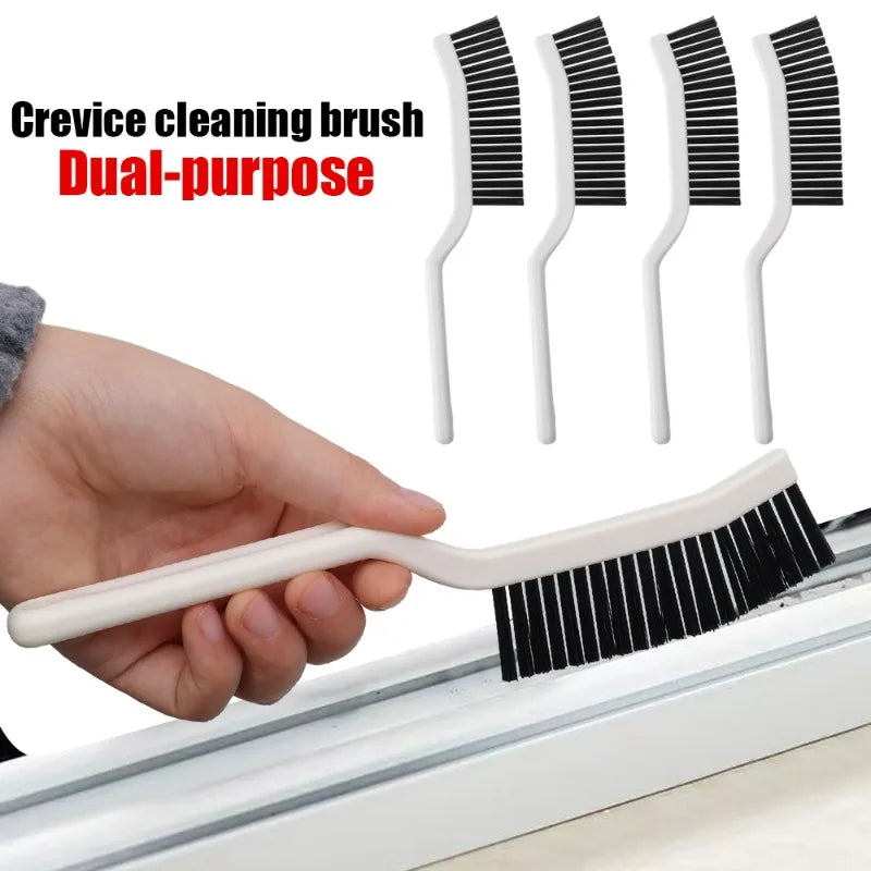 Stiff bristle scrub brushes