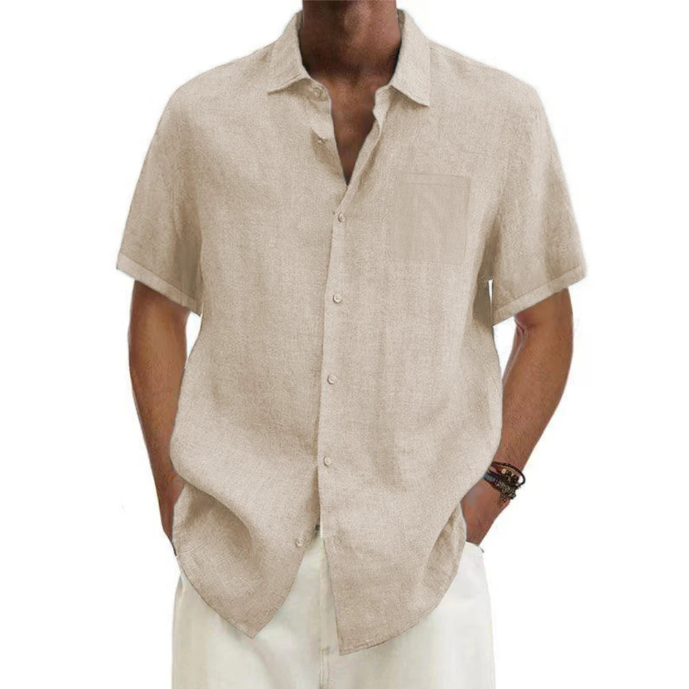 Men's V-Neck T-Shirt – Oversized Casual Tee