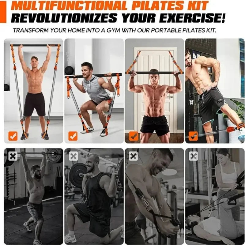 Portable Pilates Bar Kit