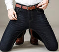 Classic straight-leg jeans front