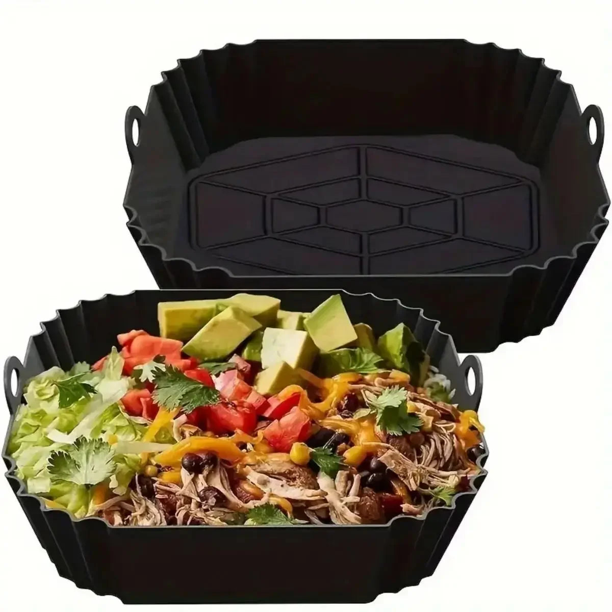 Dishwasher-safe silicone liner