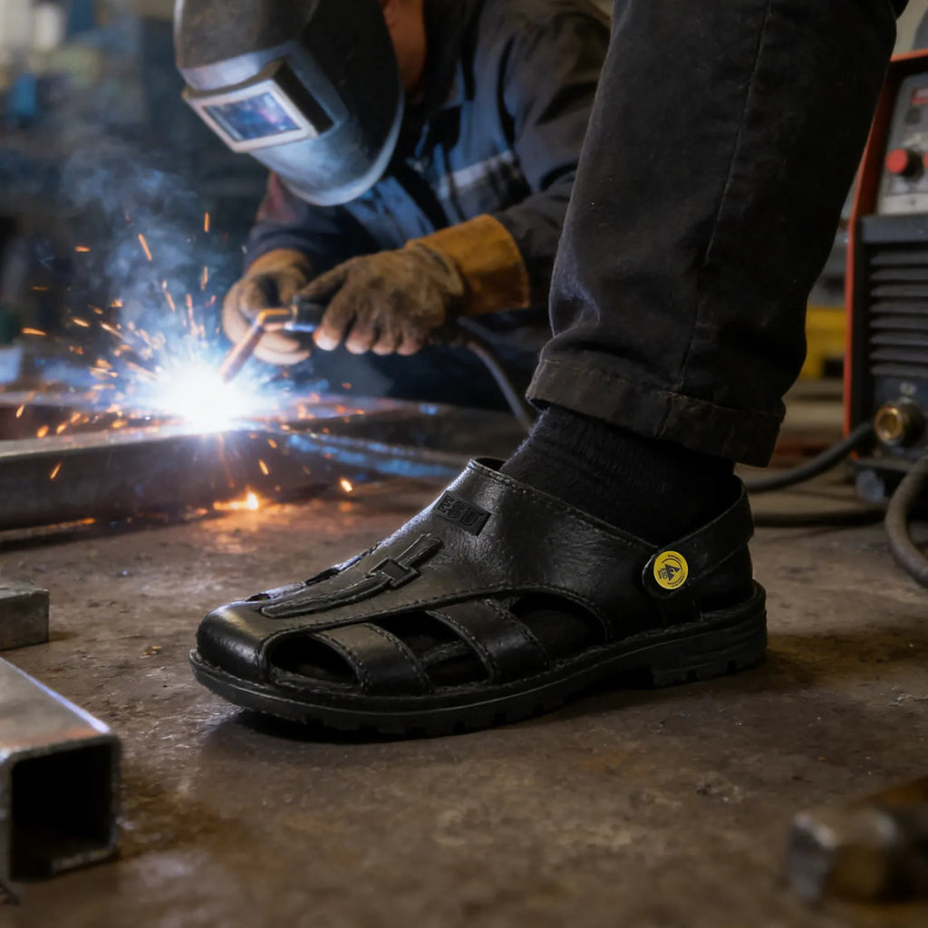 Anti-Static Work Shoes – Breathable Non-Slip Sneakers