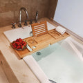 Bamboo Bathtub Caddy Tray