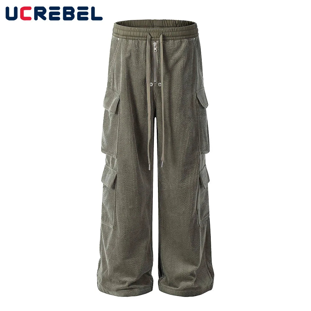 Corduroy Cargo Pants