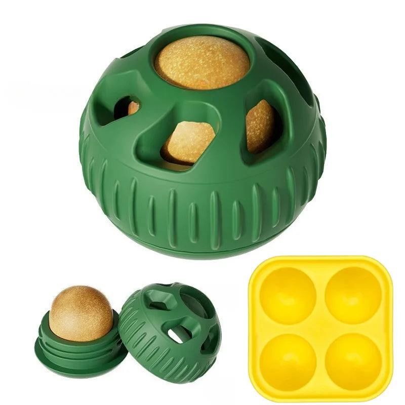 Interactive Dog Treat Puzzle Feeder