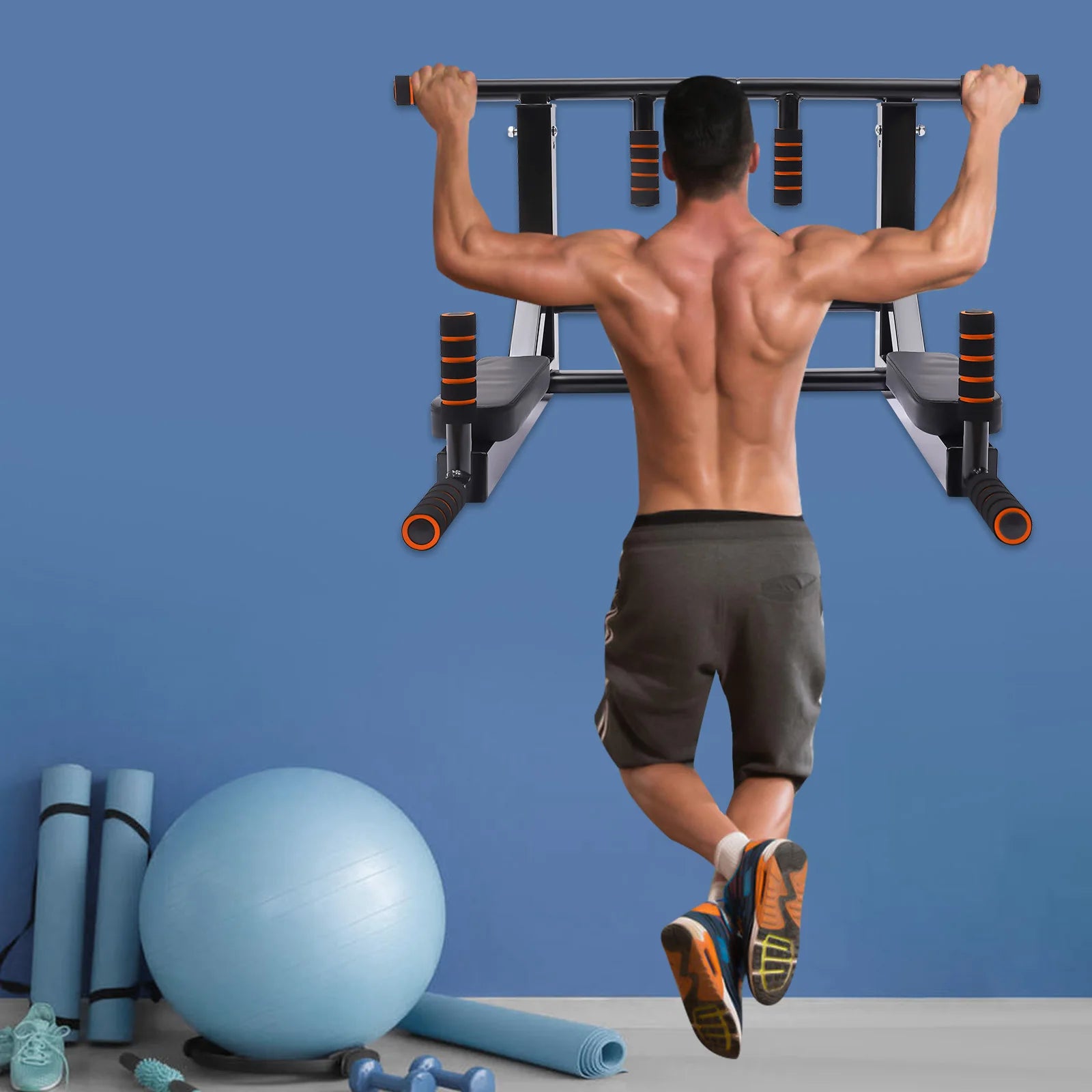 Doorway Pull-Up Bar — No-Screw Home Gym