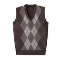 Argyle Knit Sweater Vest
