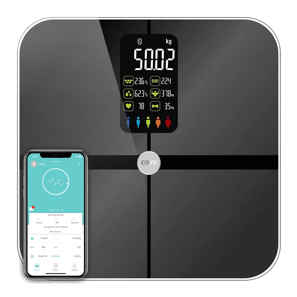 Smart Body-Fat Scale with App