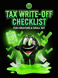 Tax Write-Off Checklist for Creators & Small Biz