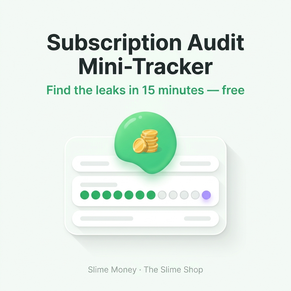 Subscription Audit Mini-Tracker — free download cover